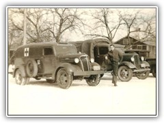 Great old trucks-mostly 37 Chev.