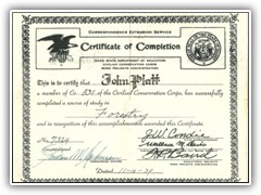 Idaho Forestry Certificate 001