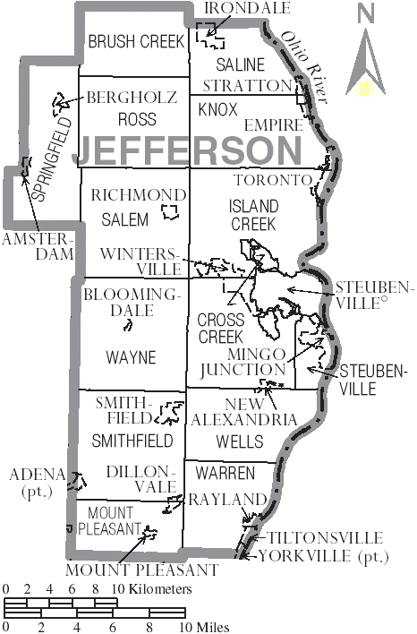 Jefferson County Map