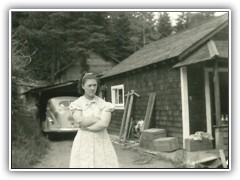 Fairlyn Foster, Mullan, ID 1939. Father Louie and I were good friends.