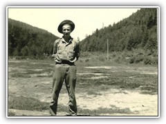 Issac Sanders was from Cincinnati area. One of our woods crew.