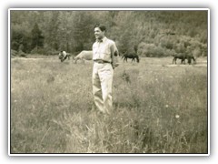 Johnny Muscar, the Baker for Co. 531.Met him in Portland, ME in 42. He was in the Coast Guard there