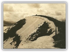 Near Sunset Peak looking South toward Kellogg.
