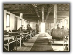 Note our heating system-We cut and split every stick of wood we burned both for heat and cooking in the kitchen. It took a lot