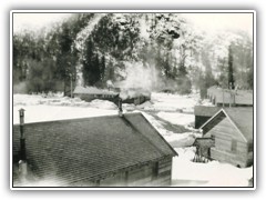 Taken from the road above the dispensary at Camp Big Creek