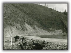 The road home from Camp to Wallace, Idaho about 35 miles.